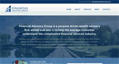 Desktop Screenshot of financialadvisorygrp.com